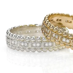 Outlet Bague en Argent Encerclée de Lumière Bagues