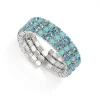 Hot Bague en Cristal L’Éveil de l’Aqua Bagues