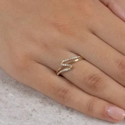 Online Bague en Or Éclairez par l’Éclat Bagues