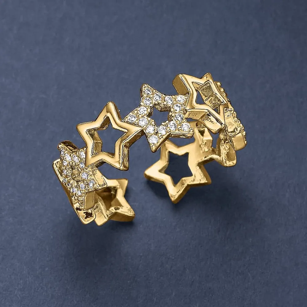 Outlet Bague Galaxie Dorée Bagues