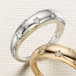 Online Bague Plaqué Argent Clin d’Œil Bagues