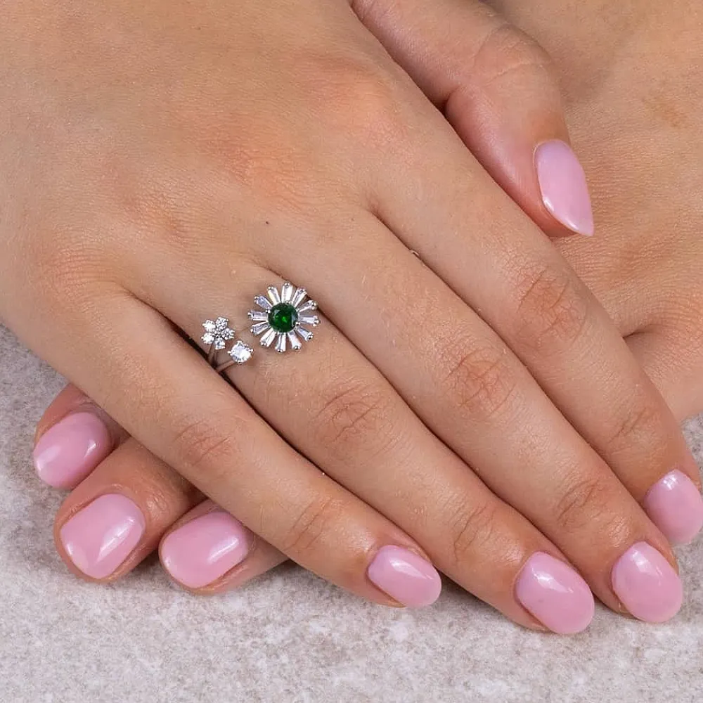 Store Bague Pétales Posés Bagues