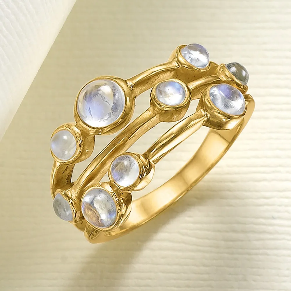 Discount Bague Rêveries de Pierre de Lune Bagues