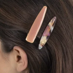 Best Sale Barrettes Éclat de Pêche Accessoires Cheveux