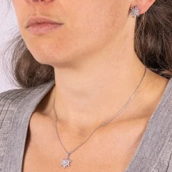 Best Sale Bijoux en Cristal Saison des Voeux Colliers Et Pendentifs | Boucles D'oreilles