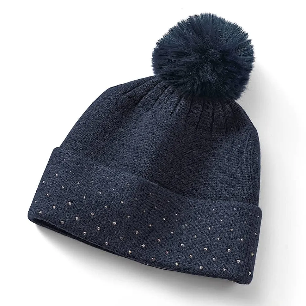 Best Bonnet Bleu Vœux d’Hiver Accessoires Cheveux