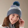 New Bonnet Fleurs Givrées Accessoires Cheveux