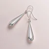 New Boucles d'oreilles Argent Trouvez la Sérénité Boucles D'oreilles