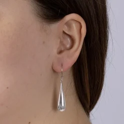 New Boucles d'oreilles Argent Trouvez la Sérénité Boucles D'oreilles