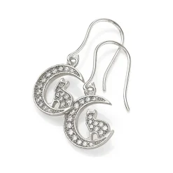 Sale Boucles d’oreilles Chat Lunaire Boucles D'oreilles