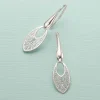 Cheap Boucles d’oreilles en Argent Murmure dans le Vent Boucles D'oreilles