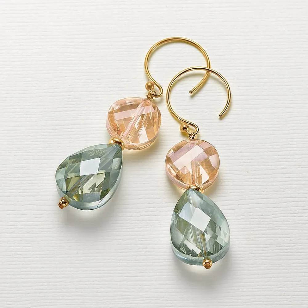 Online Boucles d'oreilles en Cristal Éblouir à l’Aube Boucles D'oreilles