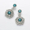 Best Sale Boucles d'oreilles en Cristal Un Œil Pour l'Aqua Boucles D'oreilles