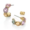 New Boucles d'oreilles en Cristal Parfaitement Pastel Boucles D'oreilles