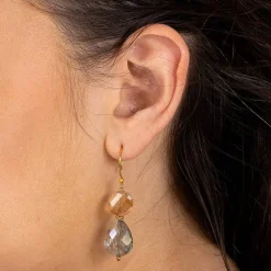 Online Boucles d'oreilles en Cristal Éblouir à l’Aube Boucles D'oreilles