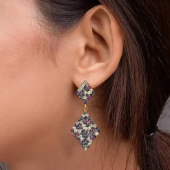 Cheap Boucles d’oreilles en Cristal Soyez Sauvage Boucles D'oreilles