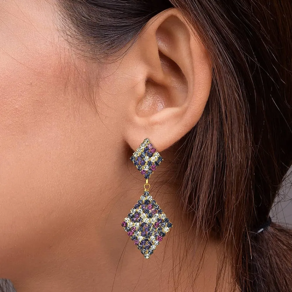Cheap Boucles d’oreilles en Cristal Soyez Sauvage Boucles D'oreilles