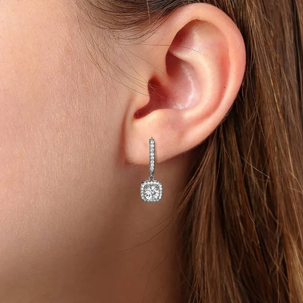 Sale Boucles d’oreilles en Cristal Habiller pour Impressionner Boucles D'oreilles