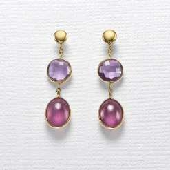Sale Boucles d'oreilles en Or Divine Dualité Boucles D'oreilles