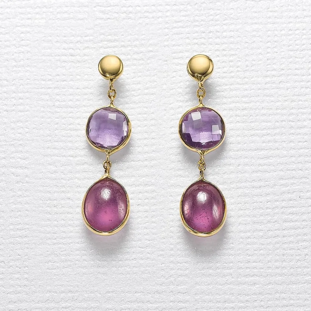 Sale Boucles d'oreilles en Or Divine Dualité Boucles D'oreilles