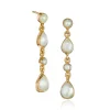 Flash Sale Boucles d’oreilles en Perles Élégante Impression Boucles D'oreilles