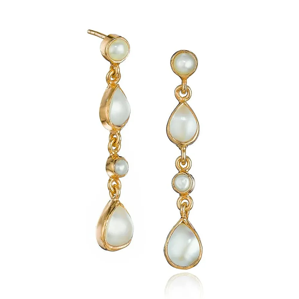 Flash Sale Boucles d’oreilles en Perles Élégante Impression Boucles D'oreilles