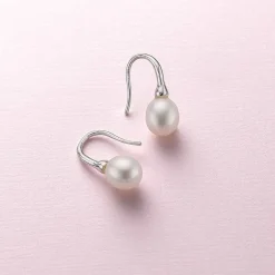 Online Boucles d'oreilles Gouttelette en Perle Boucles D'oreilles