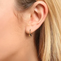 New Boucles d'oreilles Gouttes d’Or Fondu Boucles D'oreilles