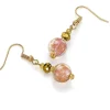 Clearance Boucles d’oreilles Murano Vivez Votre Bonheur Boucles D'oreilles