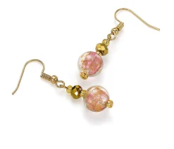Clearance Boucles d’oreilles Murano Vivez Votre Bonheur Boucles D'oreilles