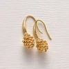 Outlet Boucles d’oreilles Petite Pomme de Pin Boucles D'oreilles