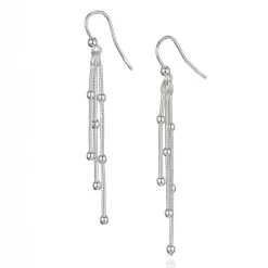 Fashion Boucles d'oreilles Pluie d'Argent Boucles D'oreilles