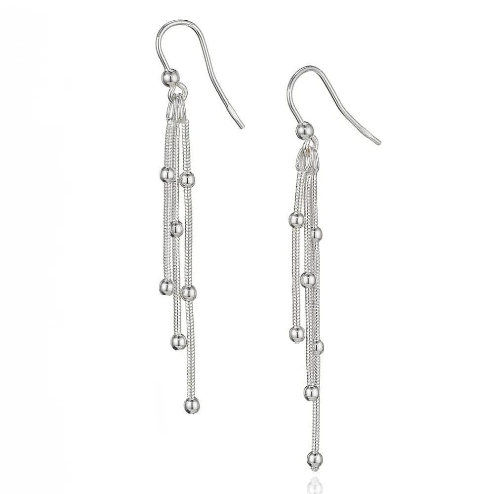 Fashion Boucles d'oreilles Pluie d'Argent Boucles D'oreilles
