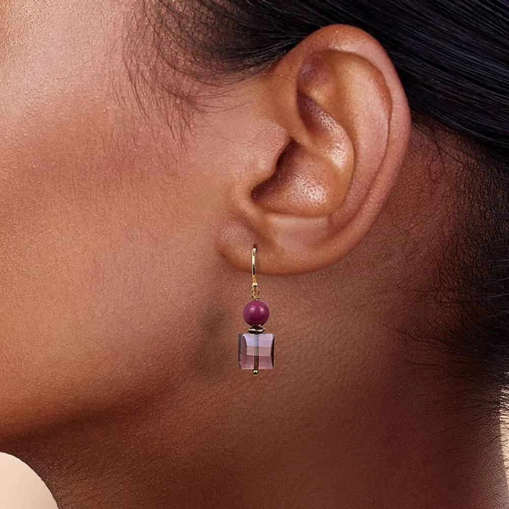 Clearance Boucles d’oreilles Promesse Rose Boucles D'oreilles