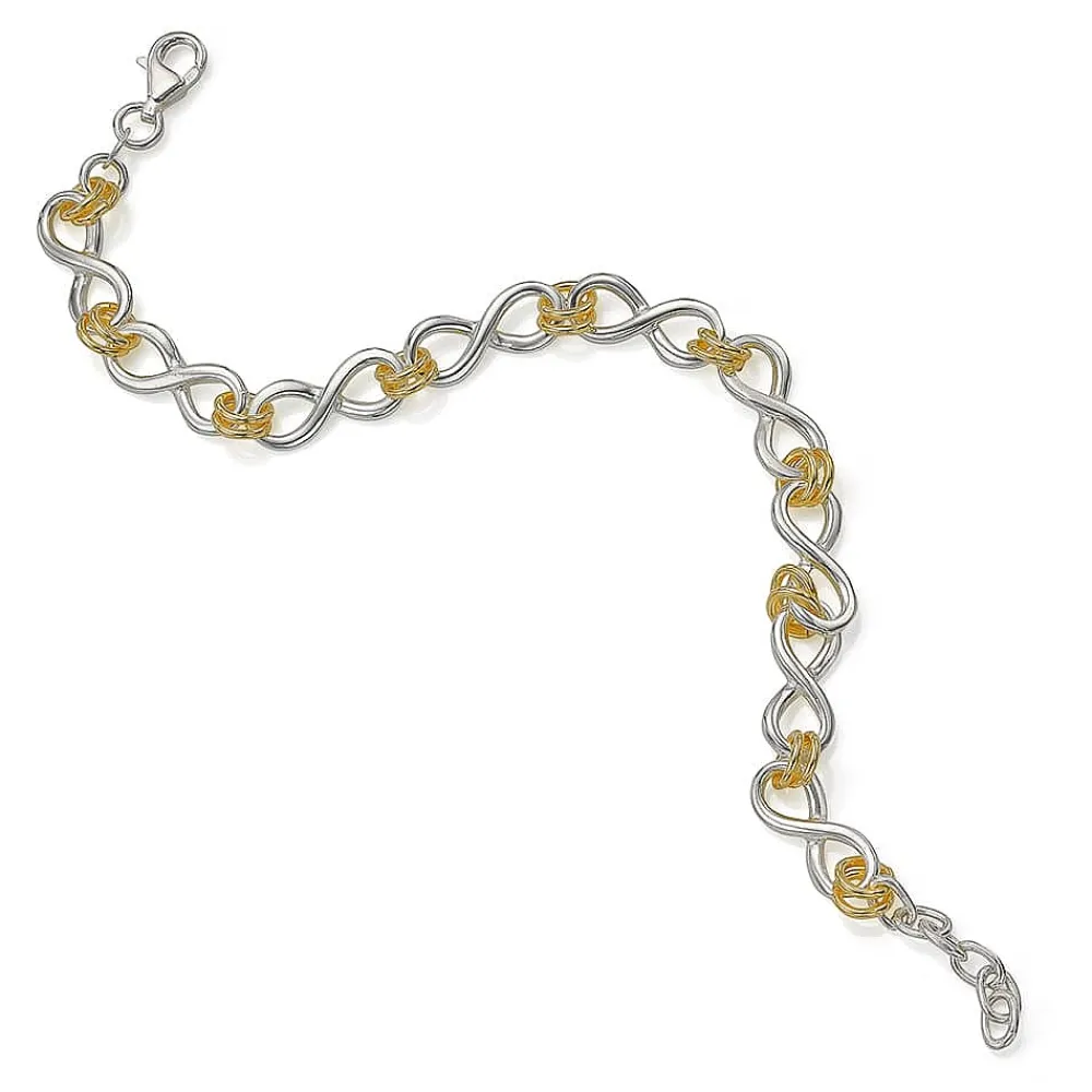 Discount Bracelet Bicolore Éclat d’Argent Bracelets