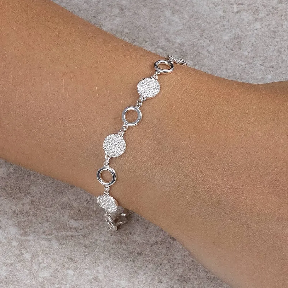 Online Bracelet Centré sur l’Argent Bracelets