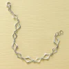 Discount Bracelet en Argent En Perspective Bracelets