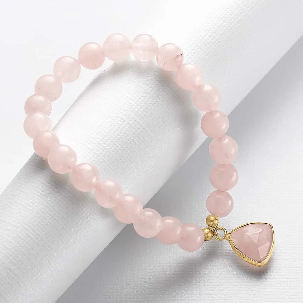 Cheap Bracelet en Quartz Rose Aime-Moi Tendrement Bracelets