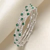 Shop Bracelet en Spirales en Cristal Coeur Conquis Bracelets