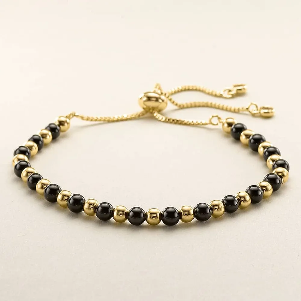 Flash Sale Bracelet Onyx Contrasté Bracelets