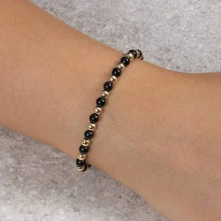 Flash Sale Bracelet Onyx Contrasté Bracelets