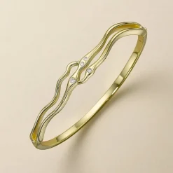 Outlet Bracelet plaqué Or Finesse Fondante Bracelets