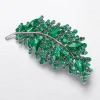 Online Broche en Cristal Glamour en Vert Broches | Broches