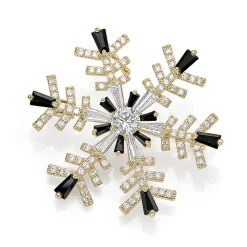 Shop Broche Flocon Raffinement Givré Broches | Broches
