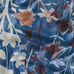 Online Écharpe Botanique Bleue Écharpes Et Foulards