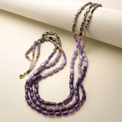 Store Collier Amoureusement Lavande Colliers Et Pendentifs