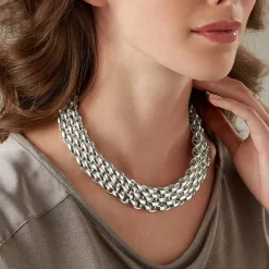 Best Collier Argenté Plantez le Décor Colliers Et Pendentifs