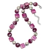 Cheap Collier Éclair Fuchsia Colliers Et Pendentifs
