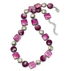 Cheap Collier Éclair Fuchsia Colliers Et Pendentifs