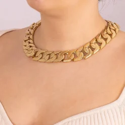 Fashion Collier Dunes Dorées Colliers Et Pendentifs